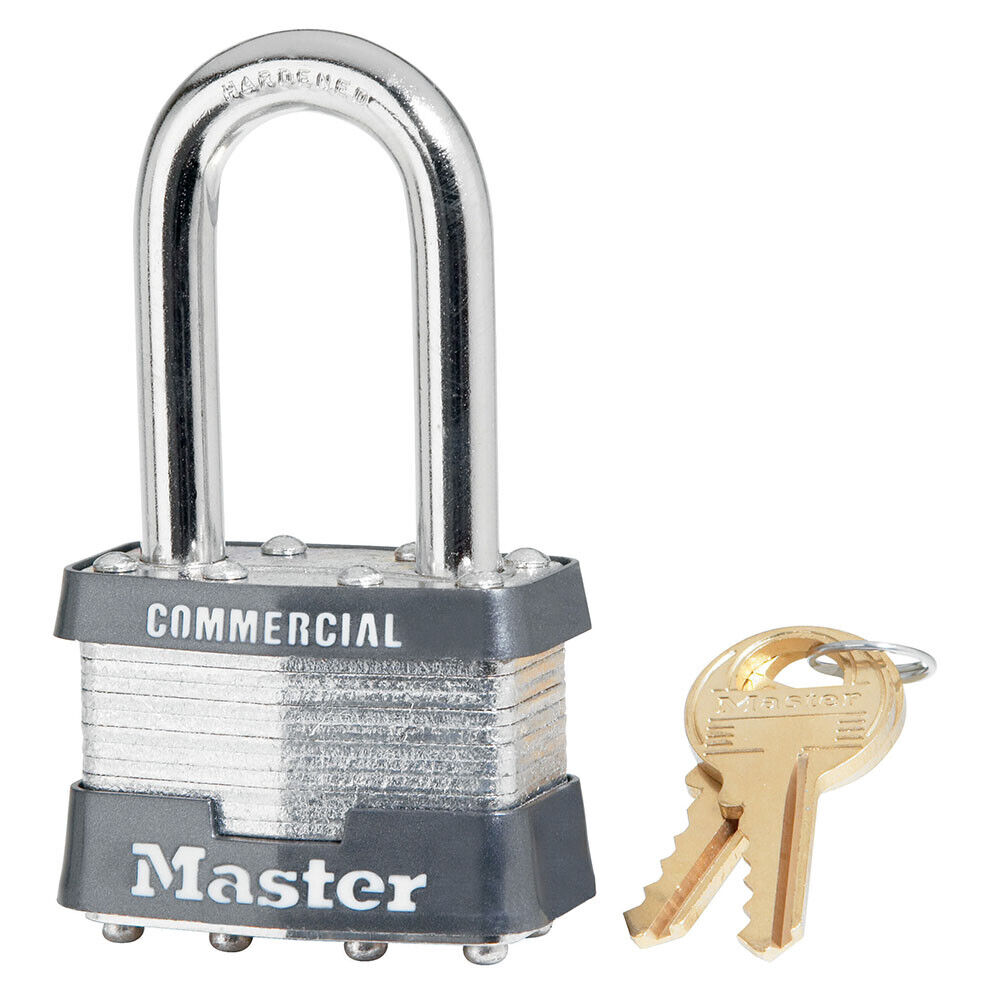 Master Lock 1KALF-2126, 1-3/4" Wide Laminated Padlock, Keyed Alike