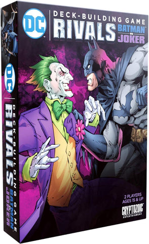 DC Deck-Building Game: Rivals - Batman vs. The Joker - Compatible w/ DC series