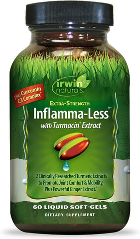 Inflamma-Less With Turmacin Extract, Extra-Strength, 60 Liquid Soft-Gels