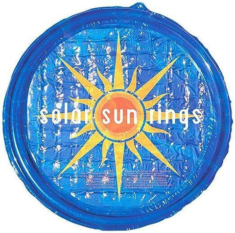 Solar Sun Rings Circular Solar Heating Swimming Pool Cover, Blue