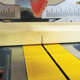 FastCap Zero Clearance Tape for Miter Saws, 2" x 16", Pack of 5, Durable PVC, Eliminate Chip Out