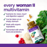 New Chapter Every Woman II 40+, Women's Multivitamin Fermented with Probiotics + B Vitamins + Vitamin D3 + Organic Non-GMO Ingredients - 96 Tablets