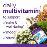 New Chapter Perfect Calm - Daily Multivitamin for Stress & Mood Support with B Vitamins + Holy Basil + Lemon Balm - 72 Vegetarian Tablets