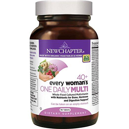 New Chapter Every Woman's One Daily Multi 40+ Women's Multivitamin - 96 Tablets