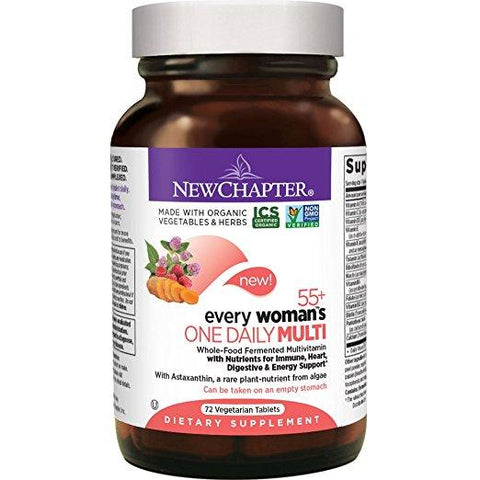 New Chapter Every Woman's One Daily 55+ Multivitamin - 72 Count