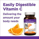 New Chapter Activated C Food Complex Whole-Food Vitamin C Supplement for Immune Support - 90 Vegetarian Tablets