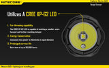 Nitecore EA21 CREE XP-G2 R5 LED Flashlight 360 Lumens