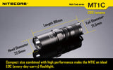 Nitecore MT1C CREE XP-G2 R5 LED Flashlight 345 Lumens