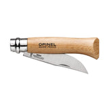 Opinel N°08 Stainless Steel Folding Everyday Carry Locking Pocket Knife