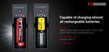 Klarus K1 Smart charger for Li-ion/Ni-MH/Ni-Cd rechargeable batteries