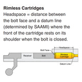 Forster Products Sammi Dimensioned Headspace Gage, Rimless, Hardened Steel, Precision Ground