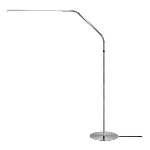 Daylight Company Slimeline 3 LED floor Lamp, Brushed Steel