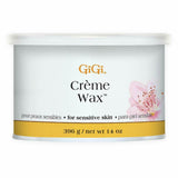 Gigi Creme Hair Removal Soft Wax for Sensitive Skin, 14 oz