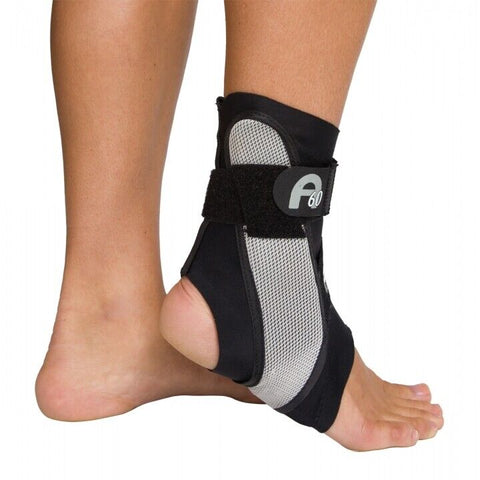 Aircast A60 Ankle Support Brace, Left Foot, Black, Medium, 02TML