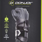 DonJoy Performance Anaform Wrist Wrap Support Brace, Maximum Wrist Protection, Small/Medium