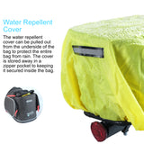 Lumintrail Bike Trunk Bag Rear Bicycle Rack Bag Pannier with Rain Cover