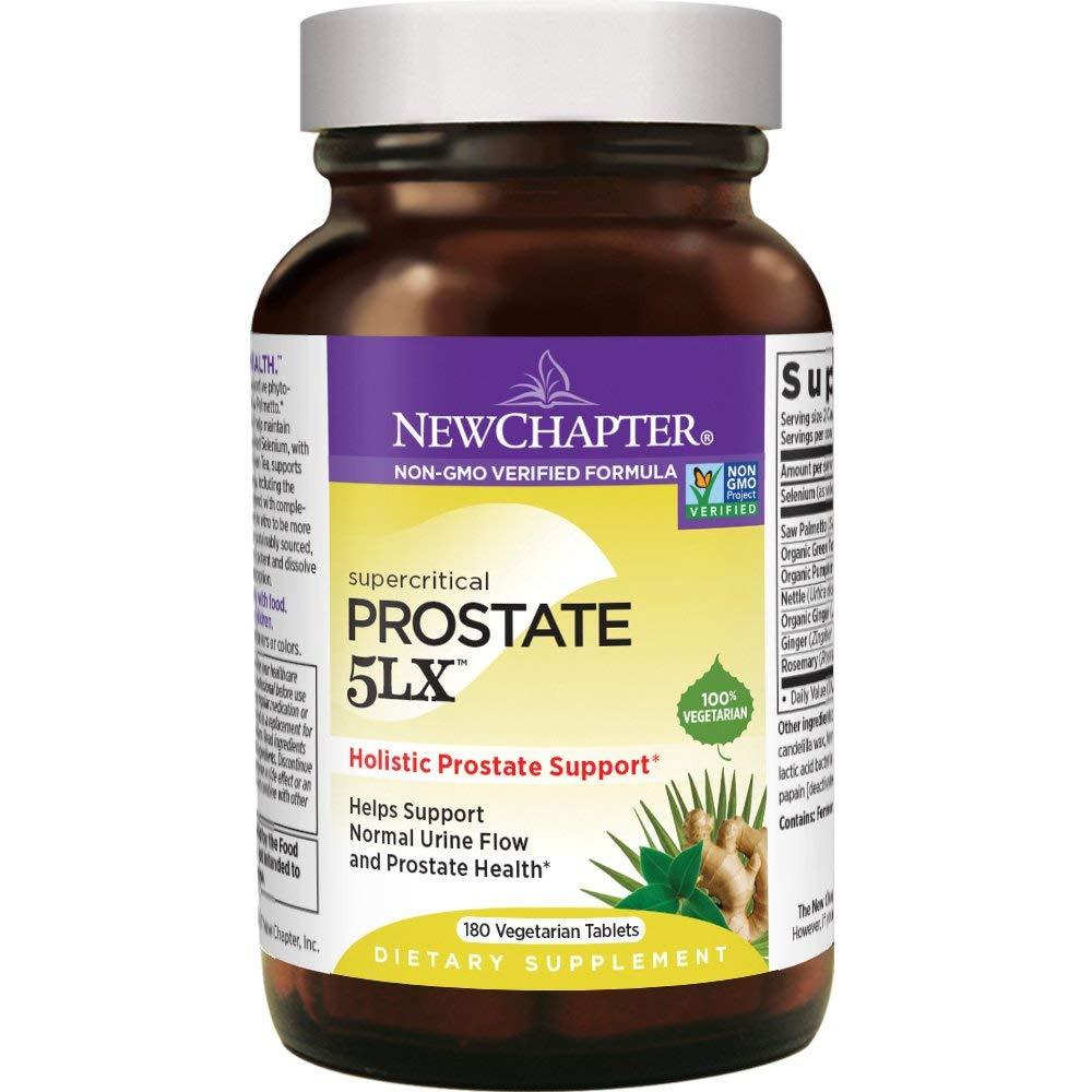 New Chapter Prostate 5LX Holistic Prostate Support - 180 Vegetarian Tablets