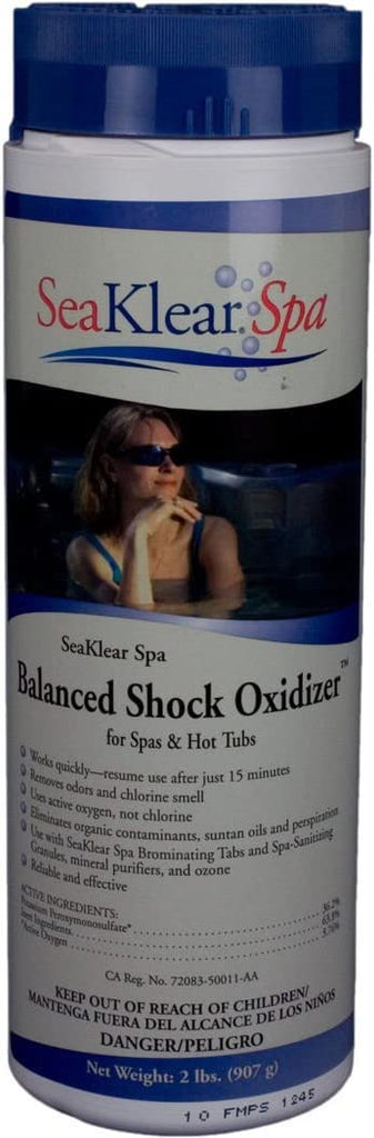 SeaKlear Spa Balanced Shock Oxidizer for Spas & Hot Tubs, 2 lb