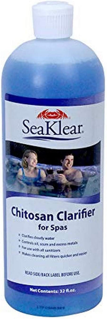 SeaKlear Chitosan Clarifier for Spas, 1 Quart Bottle