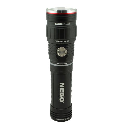 Nebo Slyde King (6726) 500 Lumen LED Flashlight Work Light Adjustable Zoom