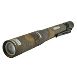 NEBO INSPECTOR 180 Lumen 3x Adjustable Zoom Waterproof Flashlight Penlight 6798 (Camo)