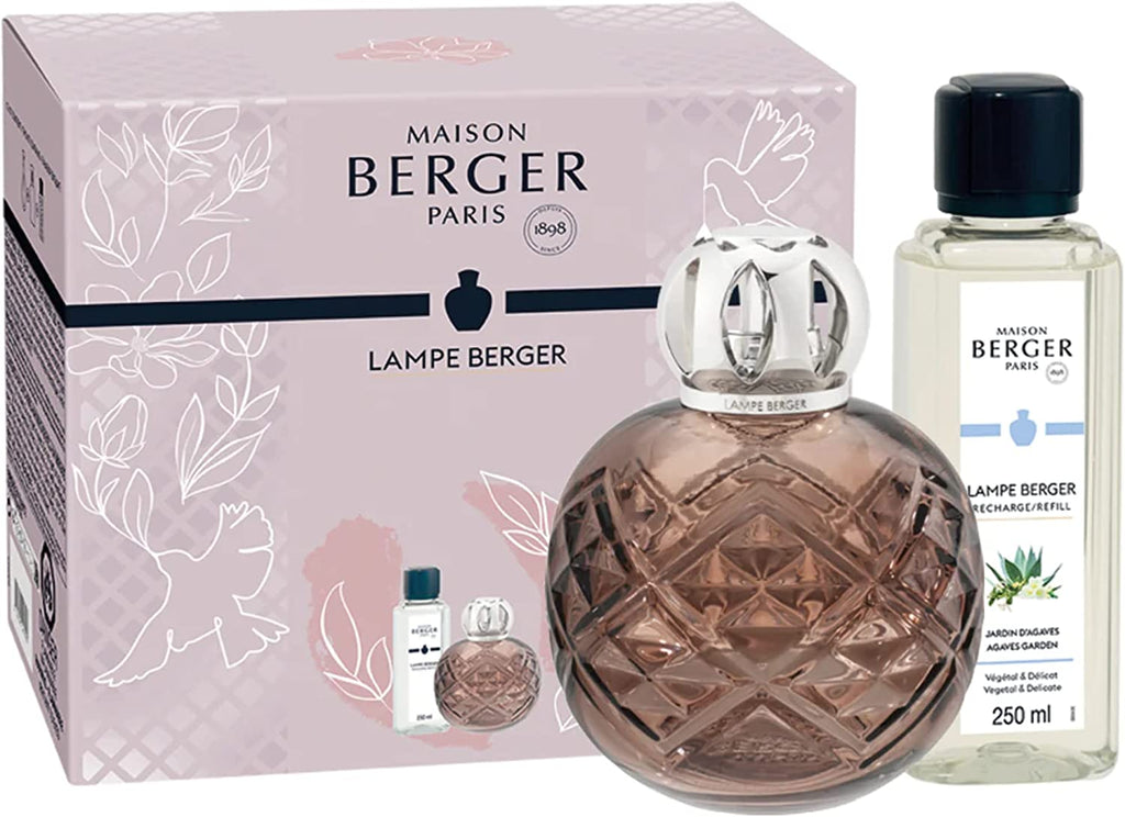 MAISON BERGER - Lampe Berger - Joy Home Fragrance Lamp Gift Set with  Fragrance Agaves Garden