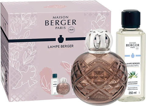 MAISON BERGER - Lampe Berger - Joy Home Fragrance Lamp Gift Set with Fragrance Agaves Garden