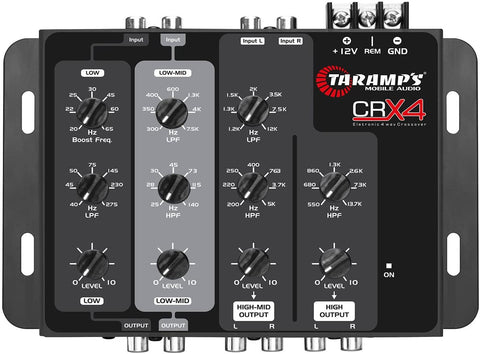 Taramp's CRX 4 4 Way Compact Electronic Crossover