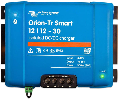 Victron Energy Orion-Tr Smart DC-DC Charger Isolated 12/12-Volt 30