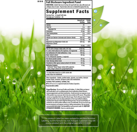 Estropause Irwin Naturals EstroPause Menopause & Women's Health Support Supplemen ...