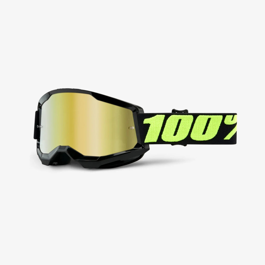 100% Strata 2 Motocross & Mountain Bike Goggles Racing Protective Eyewear