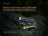 Fenix E12 V2.0 160 Lumens AA Everyday Carry Flashlight