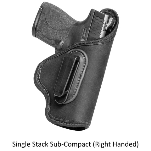 Alien Gear Grip Tuck Gun Universal Holster Single Stack Sub-Compact - Right Hand