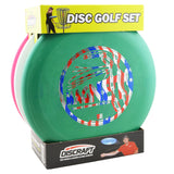 Discraft Beginner Disc Golf Set - Includes 1 Driver, 1 Mid-Range and 1 Putter