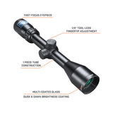 Bushnell Banner Riflescope 3-9x40 Multi-X Reticle Rifle Scope, Black