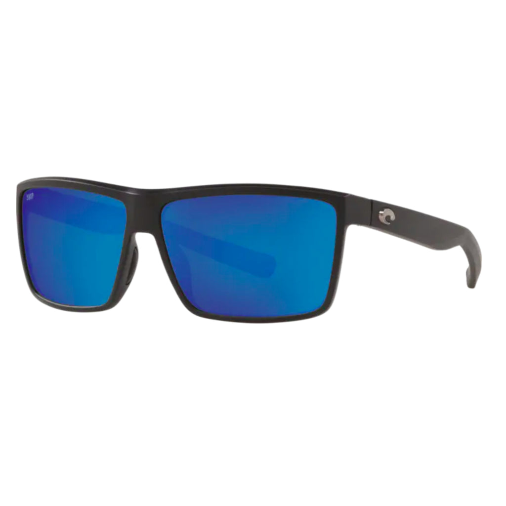 Costa Del Mar Rinconcito Sunglasses Matte Black with Blue Mirror Lens (580P)