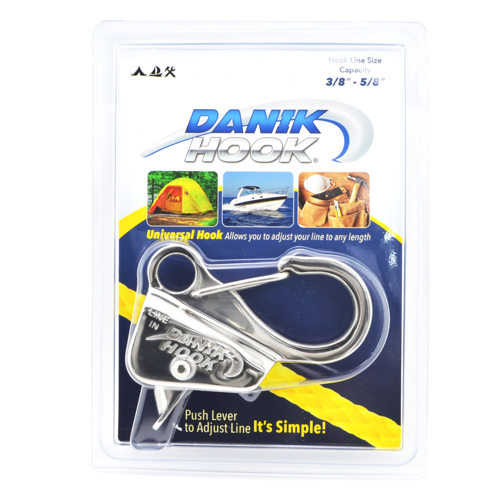 Danik Hook Adjustable Line Length Anchor Hook Stainless Steel – 3/8″-5/8″