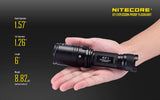 NiteCore EF1 830 Lumens LED Flashlight Black