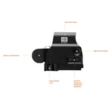 EOTECH EXPS3-4 Holographic Sight Night Vision Compatible, Black