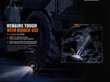 Fenix TK20R V2.0 3000 Lumen Tactical Flashlight with 5000 mAh Battery