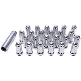 Gorilla Automotive Small Diameter Duplex Spline Lug Nut w/ Key, 14mm x 2.00, Set of 24