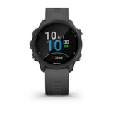 Garmin Forerunner 245 GPS Running Watch Slate Gray Silicone Band