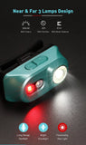 Klarus H1A-PL Lightweight 350 Lumens Running LED Headlamp, 64 grams