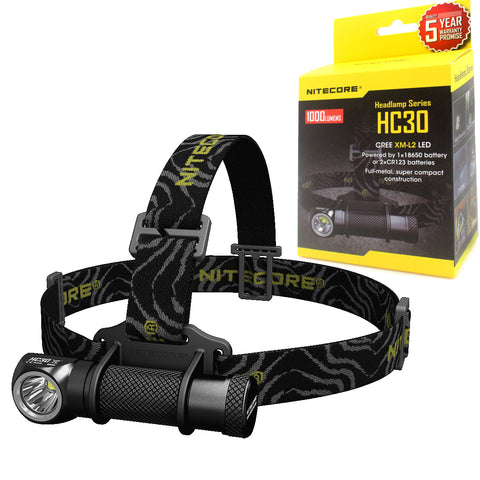Nitecore HC30 1000 Lumen Headlamp