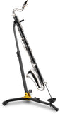 Hercules Bass Clarinet & Bassoon Stand, DS561B, Foldable Instrument Stand