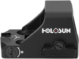 HOLOSUN HS407K X2 Classic Open Red Dot Sight, Black