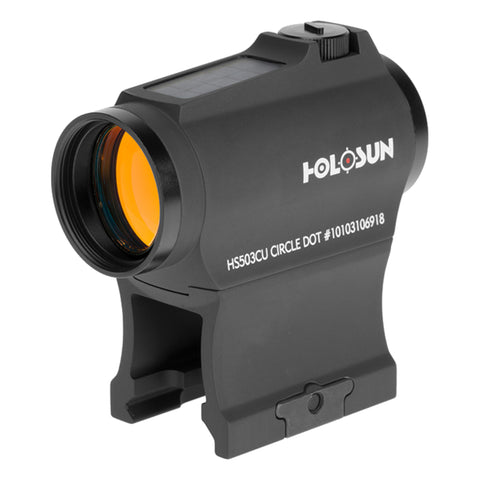 Holosun HS503CU Red Dot Sight 2 MOA and 65 MOA Reticle