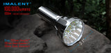 Imalent MS18 Rechargeable Flashlight 100,000 Lumens LED Light w/ Strap & Charger