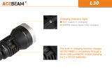 Acebeam L30 CREE XHP70.2 LED 4000 Lumen Rechargeable Flashlight Searchlight