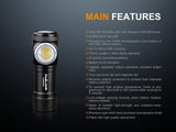 Fenix LD15R Right-Angled Rechargeable LED Flashlight 500 Lumens